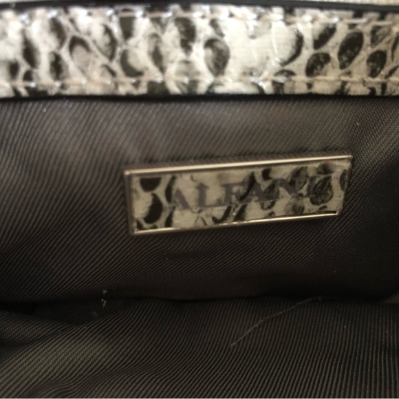 Alfani Mini Toggle Crossbody, Linen-snake, NWT - Picture 5 of 10